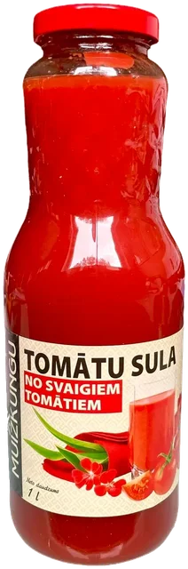 Tomat Juice i glass Muizkungu, 1L
