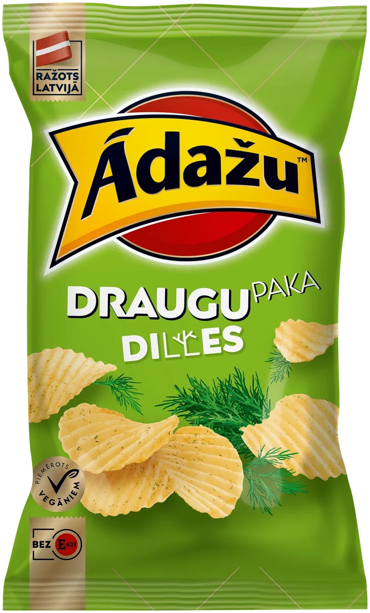 Potetgull med dillsmak Adazu, 130g