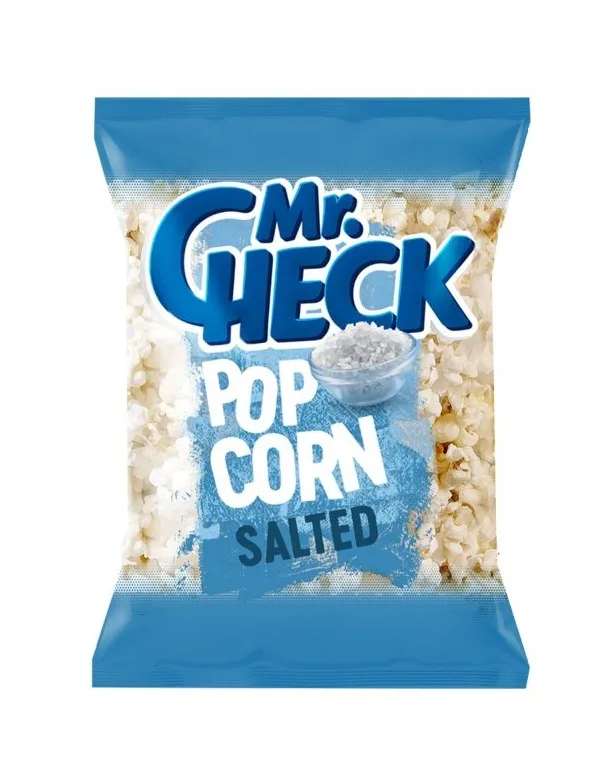 Popcorn med salt Mr.Check, 150g