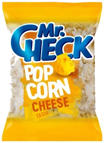 Popcorn med ost smak Mr.Check, 150g