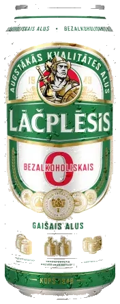 Øl uten alkohol Lacplesis 0,5L