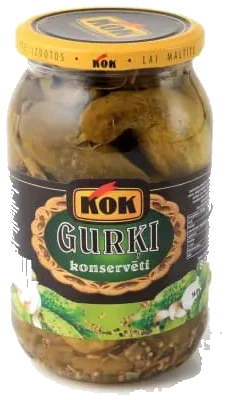 KOK Hermetiske Agurker, 870g