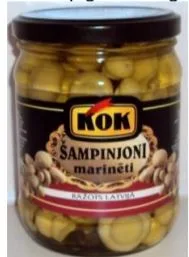 Marinerte Sjampinjonger KOK , 500g