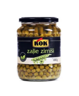 KOK Grønne Erter , 680g