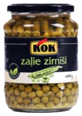 KOK Grønne Erter , 680g