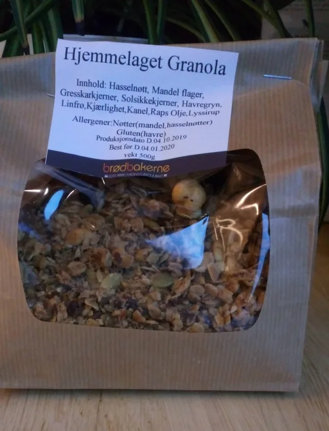 Hjemmelaget Granola, fra 500g