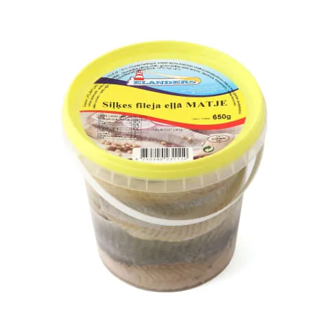 Sildefilet "Matje" i olje Elanders, 650g
