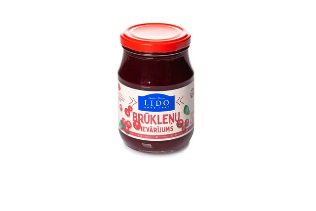 Tyttebærsyltetøy, LIDO 420g