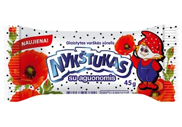 Ostemasse med valmue NYKSTUKAS, 45g