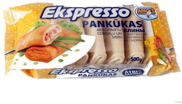 Pannekaker med ost og skinke Ariols, 500g