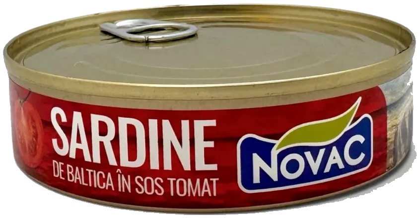 Sardinella i tomatsaus Novac 160g