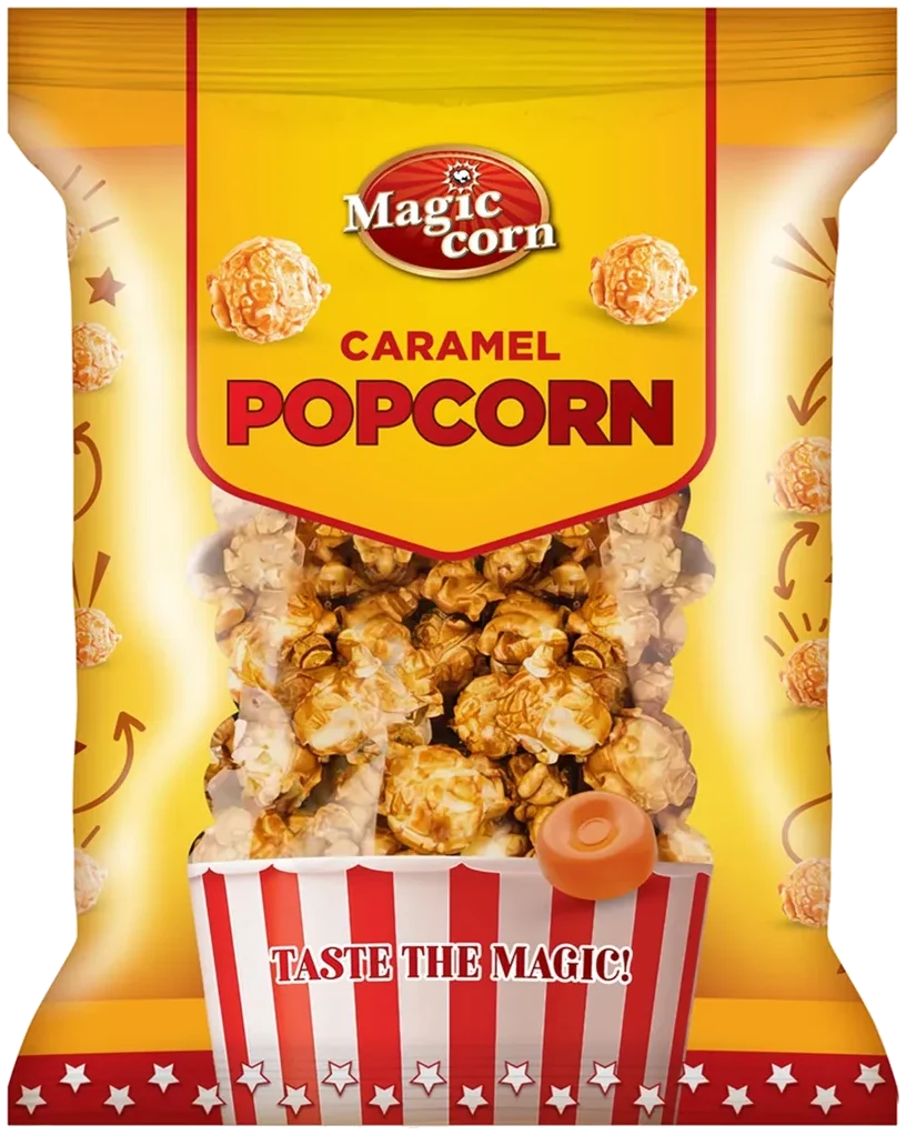 Karamellisert Popcorn Magic corn, 150g