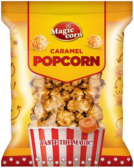 Karamellisert Popcorn Magic corn, 150g