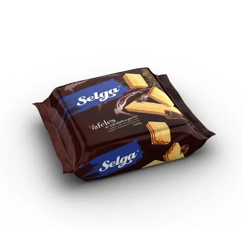 SELGA Vafler med Sjokoladesmak, 180g