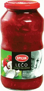 Lecho med sjampinjonger Spilva, 710g