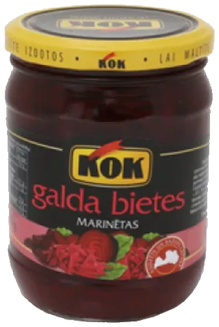 Marinert Rødbeter KOK, 500g