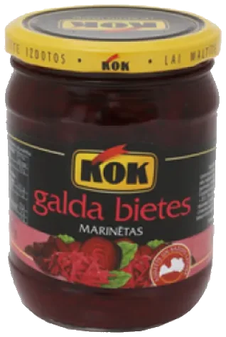 Marinert Rødbeter KOK, 500g