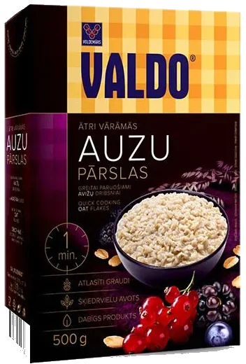 Havreflak rask tilbredning Valdo, 500g