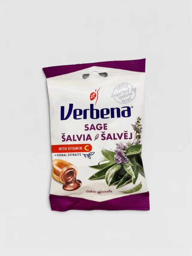 Softpastiller med salvie og vitamin C Verbena 60g