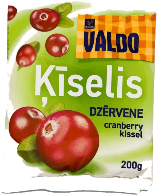Tranebær kissel Valdo 200g