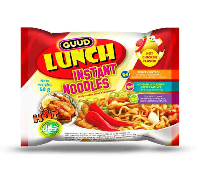 Nudler med biff smak Guud, 50g