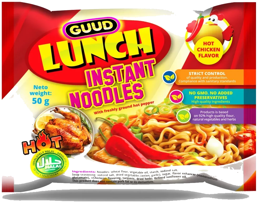 Nudler med biff smak Guud, 50g