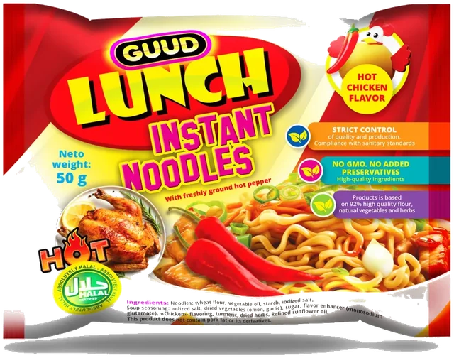 Nudler med biff smak Guud, 50g