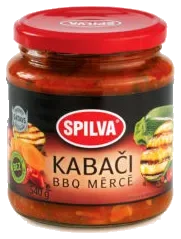 Squash i BBQ-saus Spilva, 530g