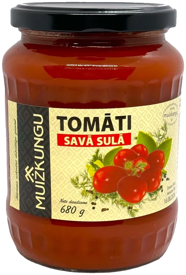 Tomater i Egen Juice Muizkungu , 680g