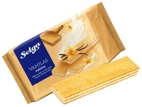 SELGA Vafler med Vaniljesmak, 180g