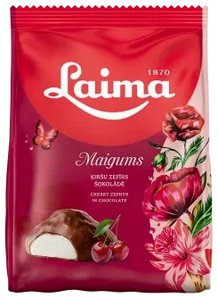 Sefyr Kirsebær med Sjokolade Maigums LAIMA, 175g