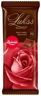 LAIMA mørk sjokolade 70%, 90g