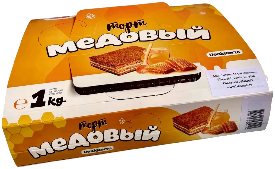 Honningkake Latsweets frossen, 1kg