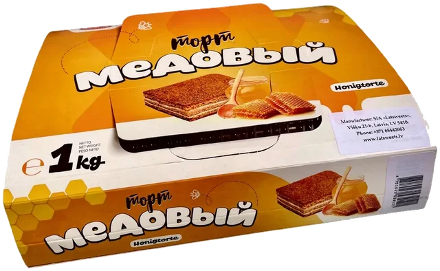 Honningkake Latsweets frossen, 1kg