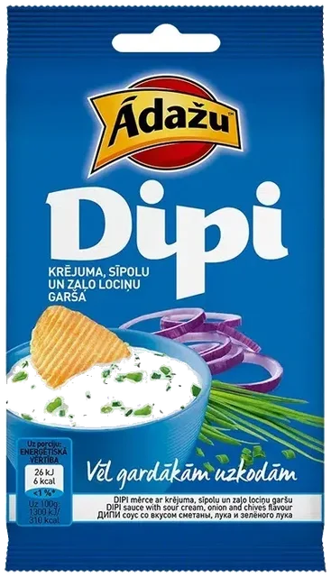 Dippi saus med rømme og løksmak, 15g