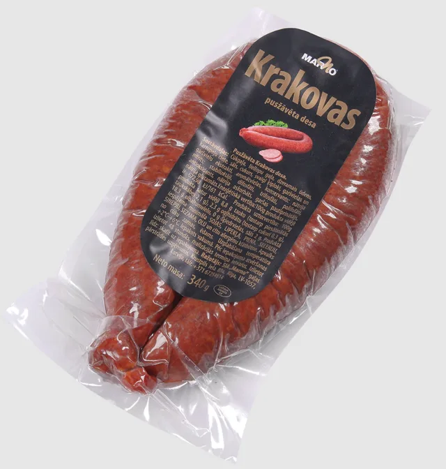 Klassisk Krakow-pølse Marno, 340g
