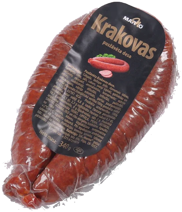 Klassisk Krakow-pølse Marno, 340g