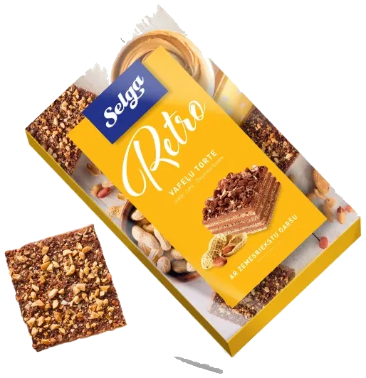 SELGA Retro Vaffelkake, 350g