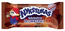 Sjokolade iskrem "NYKŠTUKAS" i vaffelkopp ,130ml