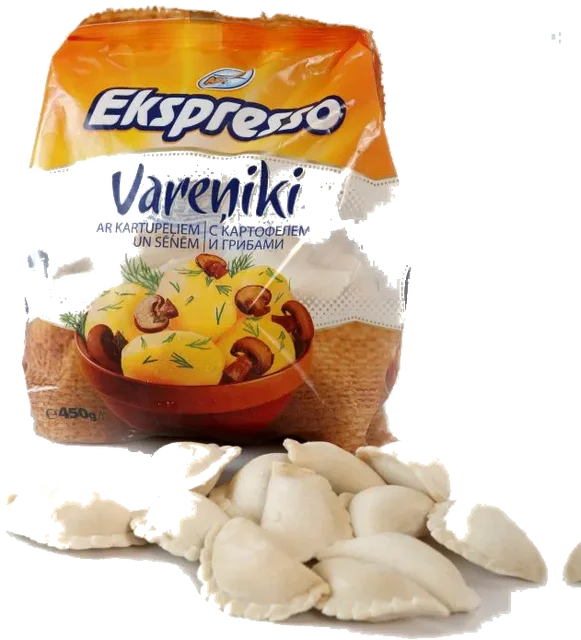Vareniki med potet og sopp Ariols, 450g