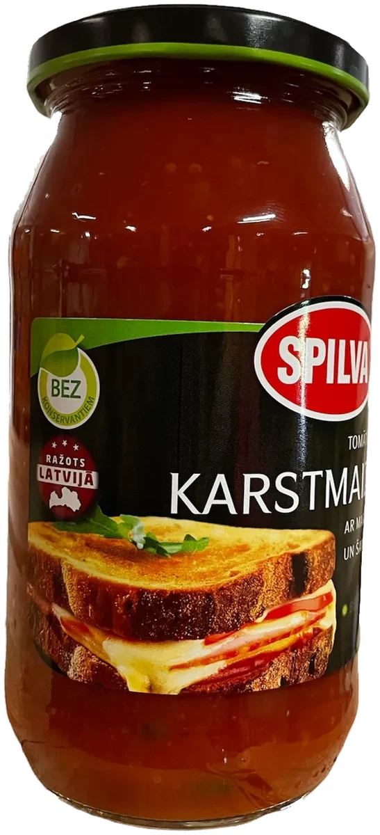 Tomat saus til varme smørbrød Spilva, 510g