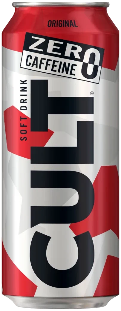 Soft drink uten kafein original smak CULT 0,5L