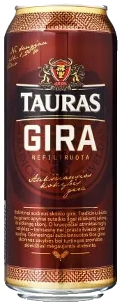 Kvass ufiltrert Tauras 0.5L