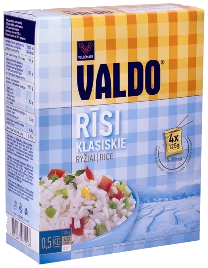 Ris klasik Valdo, 500g (4x125)