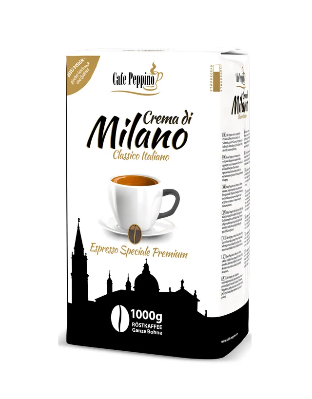 Coffe Peppino bønner Espresso Crema si Milano, 1000g