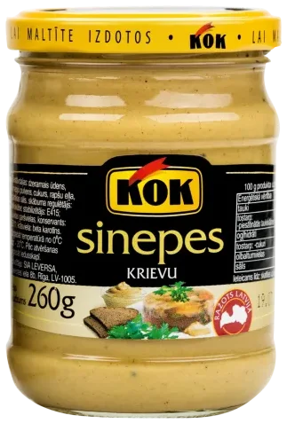 Russisk sennep KOK, 260g