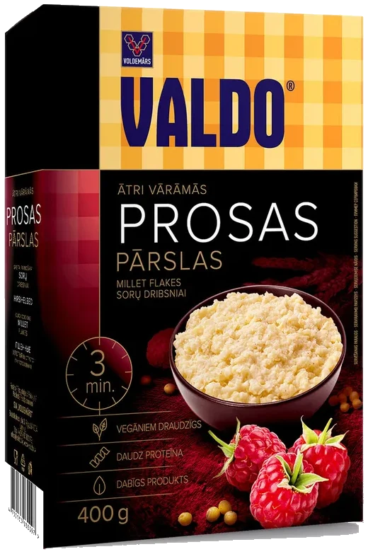 Hirse flak VALDO, 400g
