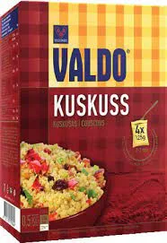 Couscous i puser Valdo, 500g (4x125g)