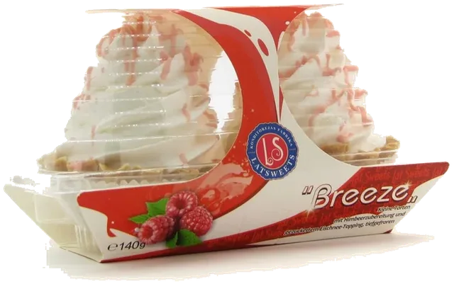 Sandkake med tranebær og proteinkrem Latsweets, 140g (frysevare -18C)