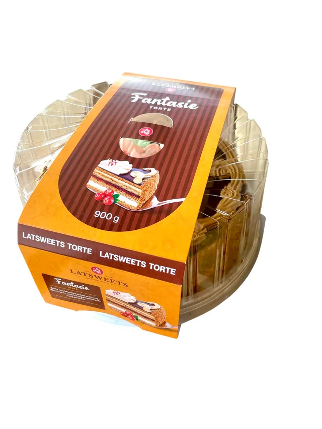 Honning kake ''Fantasy'' med tranebær og valnøtter Latsweets, 900g